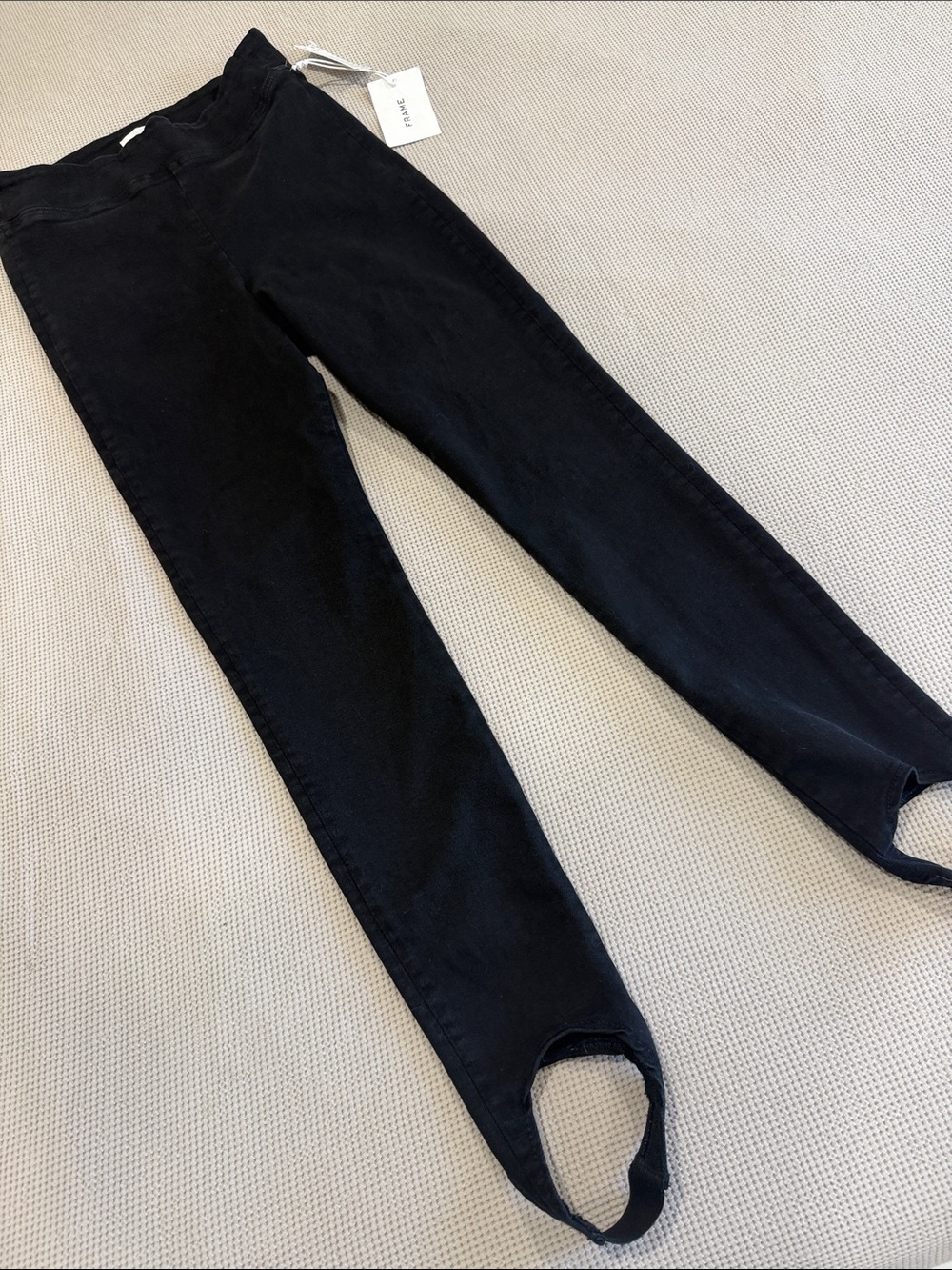 Frame Denim Black Stirrup Skinny Jeans - Women's